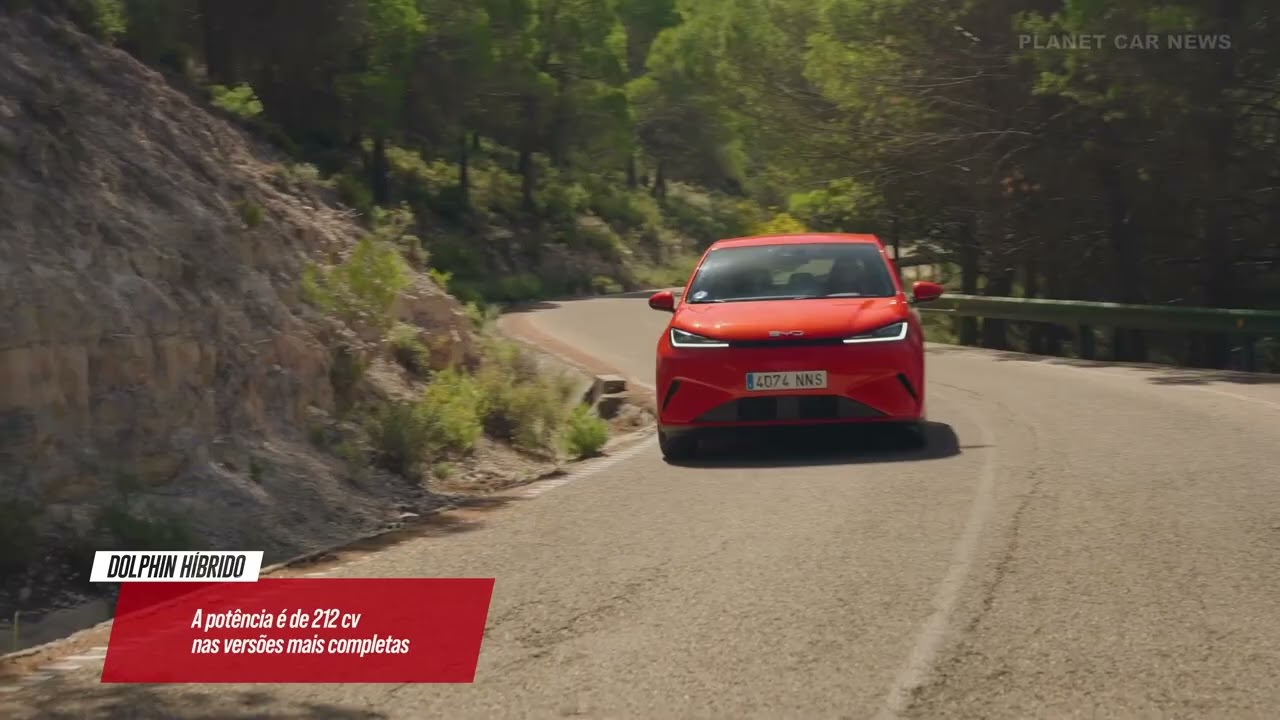 BYD vai lançar o Dolphin Híbrido para o Brasil