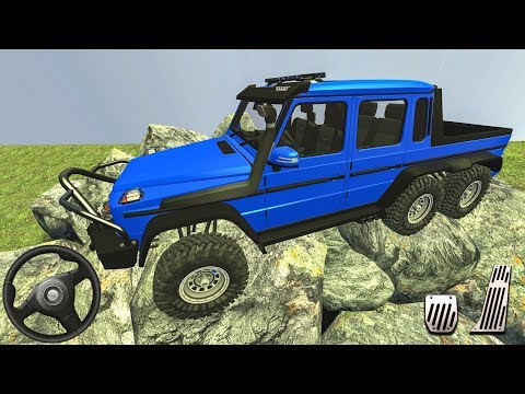 Offroad 6x6 Jeep Parking & Driving Simulator - Android Gameplay