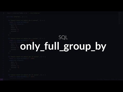 Pourquoi MySQL me donne une erreur only full group by