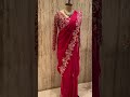 Hot Red Saree Heavy Blouse Beautiful Border Base Saree Wedding Collection Trending Shorts
