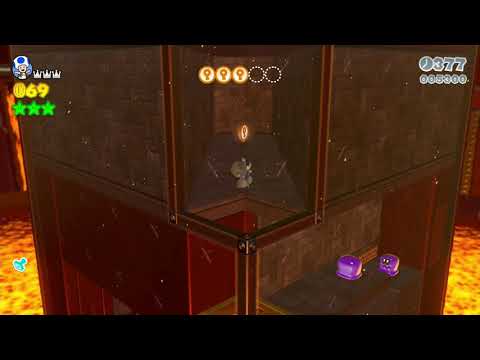 Super Mario 3D World (Switch) 7-5 Speedrun - Time: 40 (Former WR)