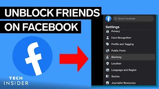 How To Unblock People On Facebook