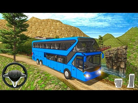 Uphill Offroad Bus Driving Simulator - Android Gameplay