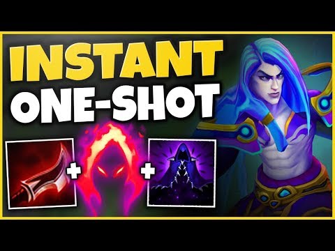 THIS NEW RANK 1 KAYN BUILD IS 100% RIDICULOUS! (INSTANT ONE-SHOT) - League of Legends
