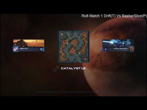 AllThingsTerran In House Tournament Ro8 Match 2 Drift vs Basherslice