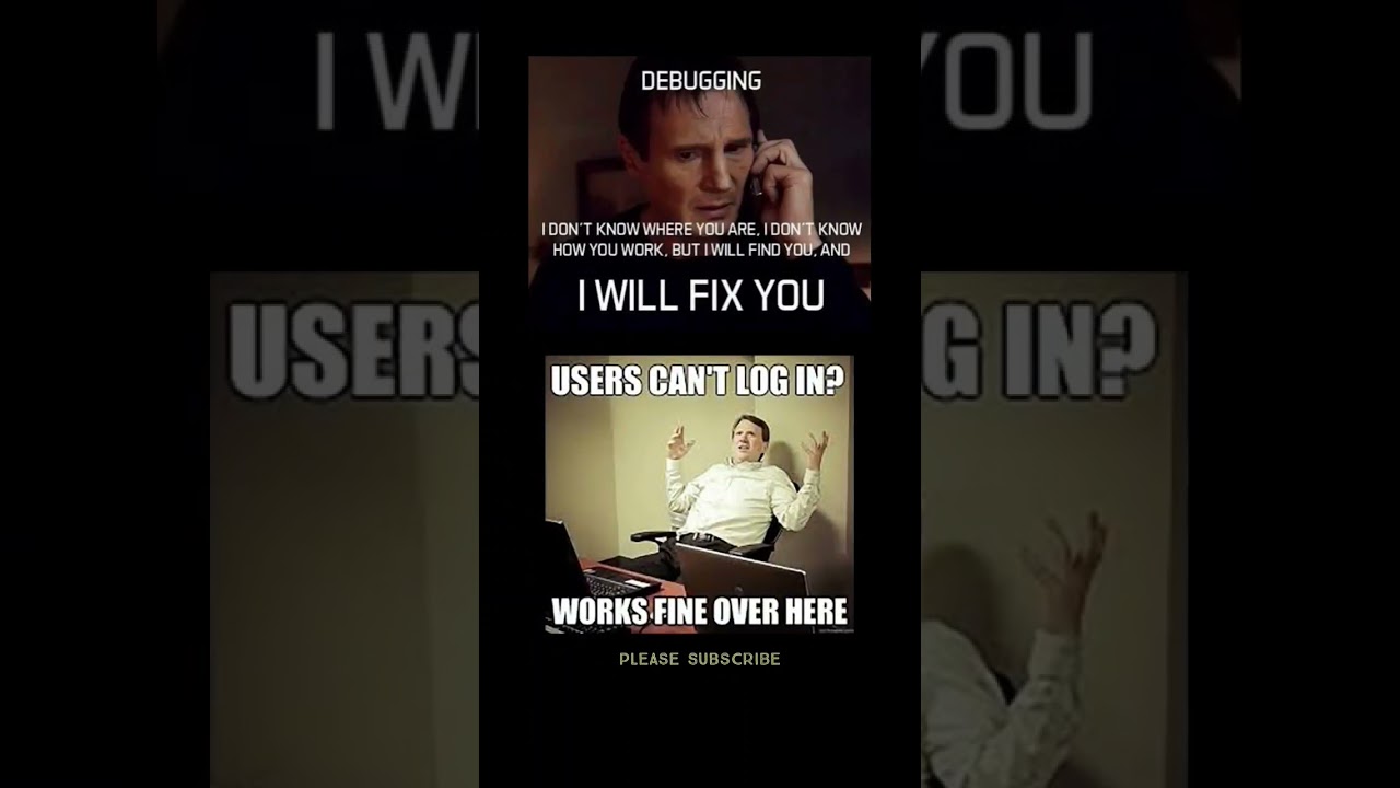 programmer coding debugging funny meme #meme #fullstackdeveloper #fullstack