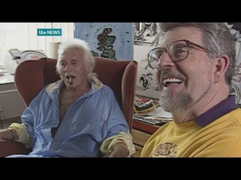 RAW FOOTAGE: Rolf Harris and Jimmy Savile joke about their friendship (1992)