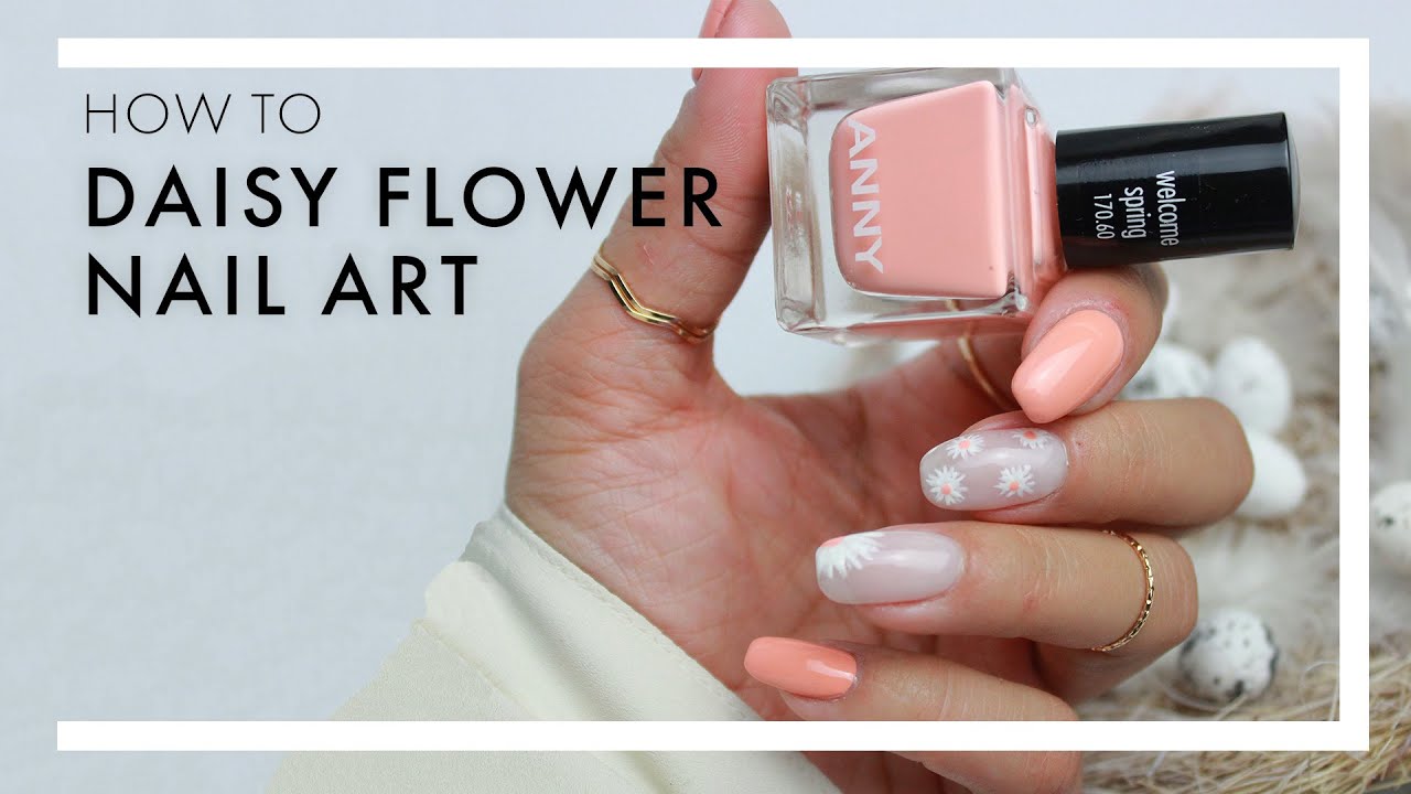 ANNY | HOW TO Daisy Flower Nail Art