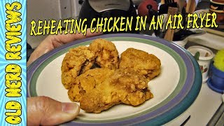 How To Reheat Chicken Wings In An Air Fryer | Air Fryer Cooking 🐔🍗