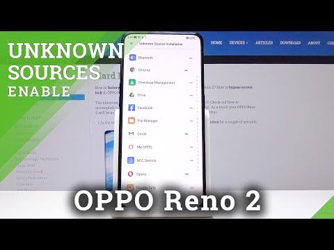 How to Enable Unknown Sources in OPPO Reno 2 - Allow App Installation