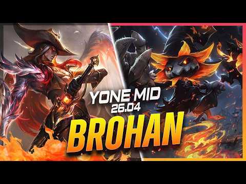BROHAN - Yone vs Veigar MID Patch 26.4 - Grandmaster Yone Gameplay