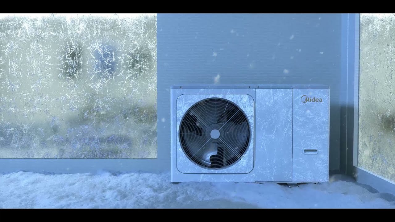 Midea ARCTIC 6 kW oras-vanduo šilumos siurblys monoblokas