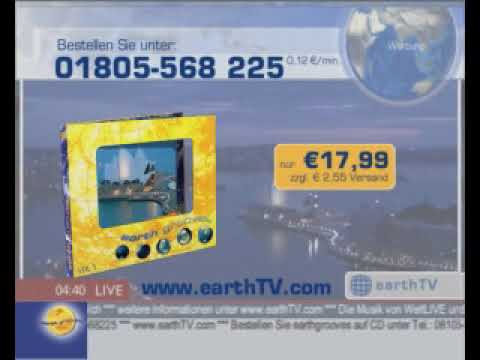 Very first 'earthgrooves - the sound of earthTV' trailer in German (published June 2003)