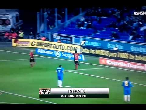 Gol Pablo Infante - Mirandés Espanyol