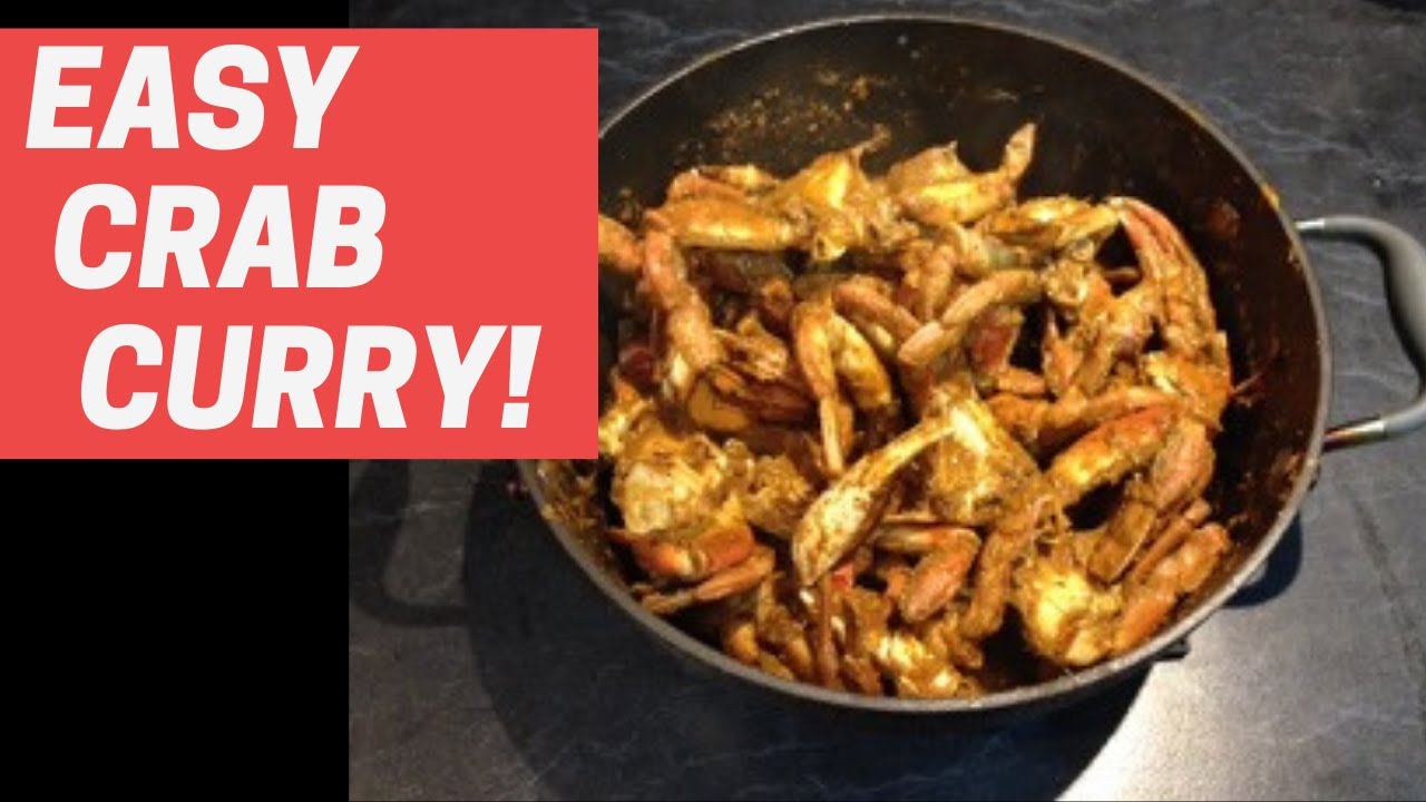 How to make CRAB CURRY