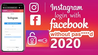 Instagram Login with Facebook | Instagram Login without Password | Instagram App Sign In Help