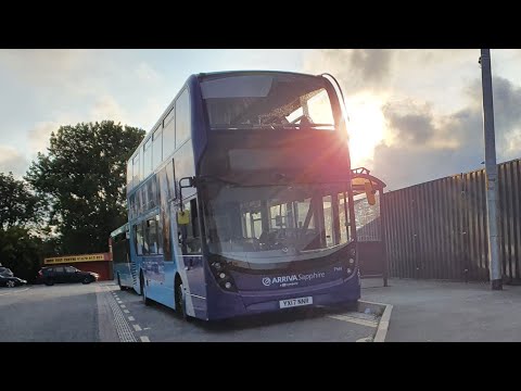 Journey on Route X22 | YX17NNR/7544 - Arriva Northumbria: ADL E40D/ADL Enviro 400MMC