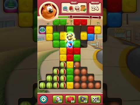 Toon Blast Level 3242 NO BOOSTERS - A S GAMING ✔️