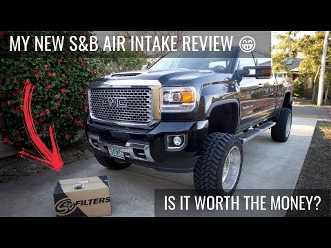 GMC Denali HD S&B Air Intake Review Video BY MCMROSE
