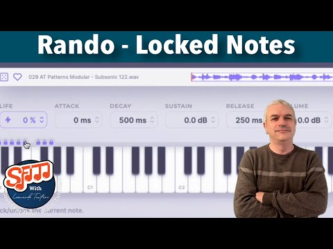 Monkeyc RANDO🔥 - Best Samples Randomiser - Tutorial #3:  Generative beats with locked notes (MAC/PC)
