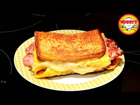 Your favorite crunchy egg sandwich recipe for the pan - easy and delicious