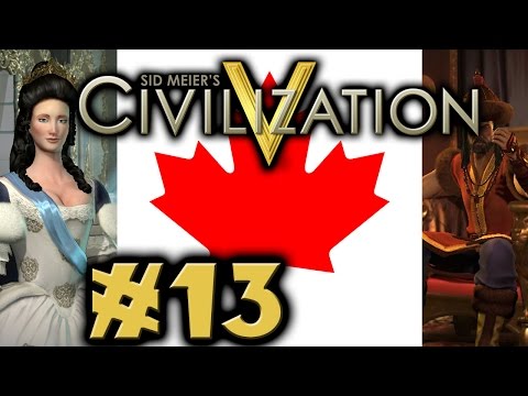 Civilization 5: Deity Twins Invade Canada #13