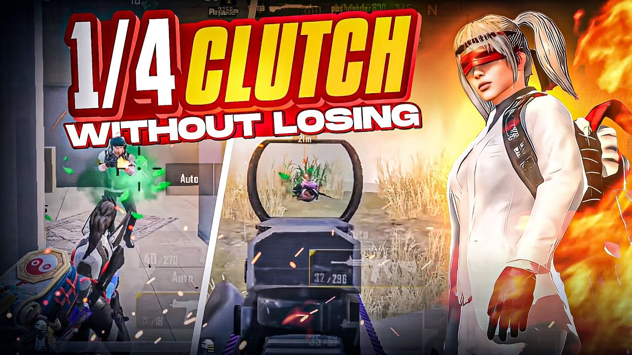 1v4 CLUTCH WITHOUT LOSING A SINGLE HP🔥 | BGMI | @OBYON_23