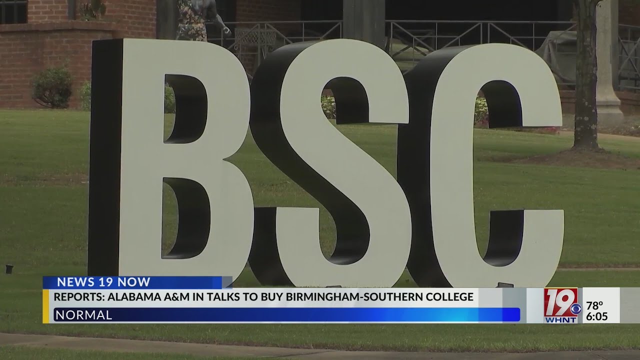 Reports: Alabama A&M In Talks To Buy Birmingham-Southern College | April 29, 2024 | News 19 at 6 p.m