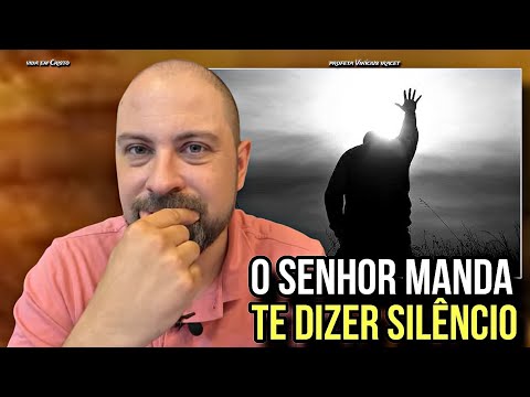 THE LORD ORDERS YOU TO BE SILENT! WIN ALL BATTLES WITH SILENCE - PROPHET VINÍCIUS IRACET