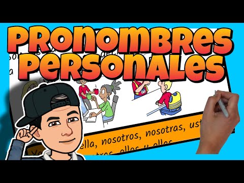 📚 Los PRONOMBRES PERSONALES para NIÑOS