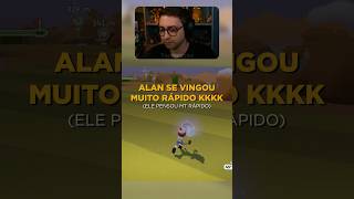 Essa o Dino mereceu. Jogo: Super Battle Golf #alanzoka #alanzokavideos
