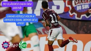 Caxias 1X0 Juventude - Copa Sul-Sudeste 2026 | 3° Rodada.