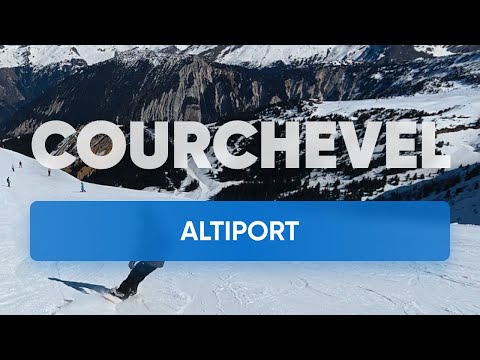 Altiport (Blue), Courchevel Ski Resort, 3 Valleys, France