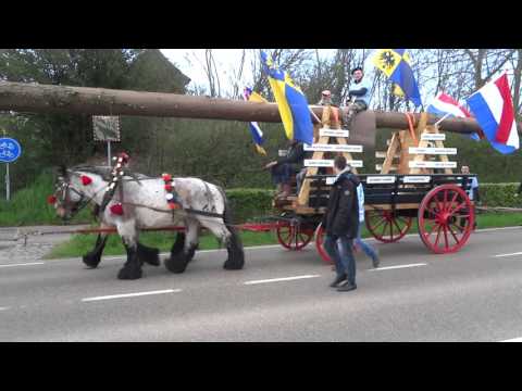 Mei-den Jonkheid Meerssen optocht binnenrijden 2016