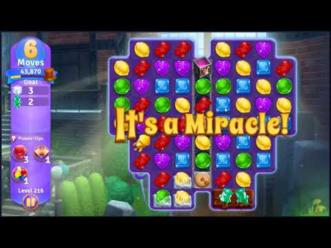 Willy Wonkas Sweet Adventure Level 216 - NO BOOSTERS 🍫 | SKILLGAMING ✔️