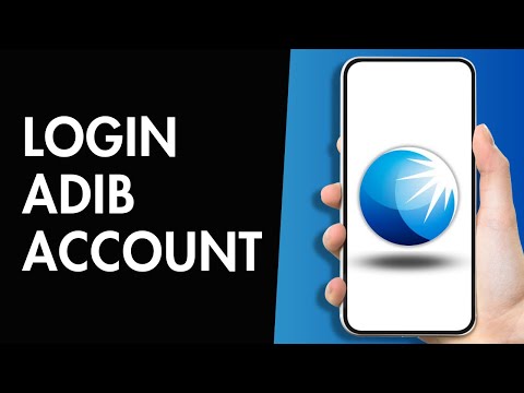 How to Login ADIB Account | Abu Dhabi Islamic Bank Mobile Banking Login 2025