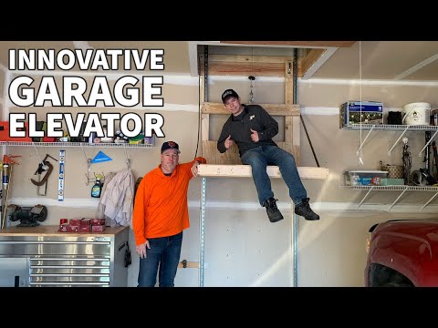Garage Attic Elevator / Lift Build in Minneapolis...