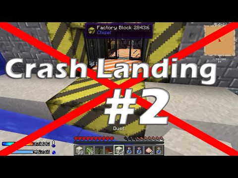 The Terrible Trench - Let's Play Crash Landing Minecraft: Episode 2