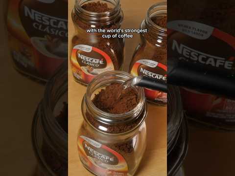 Drinking the Worlds strongest coffee ☕️ #coffee #science #asmr