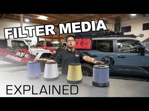 aFe Cold Air Intake Air Filters – How to Choose the Right aFe Filter