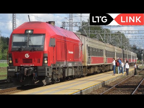 Lithuania: Lithuanian Railways Class ER20 diesel locos on passenger trains from Vilnius & Klaipeda.