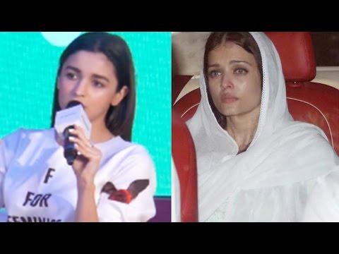 Alia Bhatt Speaks Up On Aishwarya Rai Bachchan's Crying Photos From Her Father's Funeral