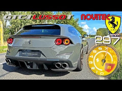 FERRARI GTC4 LUSSO T NOVITEC // 0-100 100-200 200-300 POV & SOUND