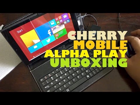 Cherry Mobile Alpha Play Unboxing (Unscripted) - 8" Full Windows 8.1 Tablet PC For Only PHP 7,999