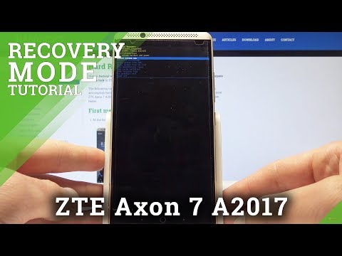 How to Boot into Recovery Mode in ZTE Axon 7 A2017 - ZTE System Recovery Tutorial