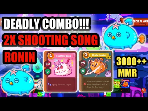 DEADLY COMBO 2X SHOOTING SONG + RONIN , 3000++ MMR - Dokutah [OPR 0] - TOP GLOBAL AXIE