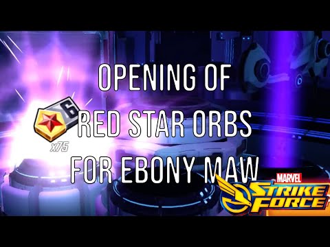 Opening some RS Orbs for Ebony Maw with a Touch of Seed Theory - Marvel Strike Force