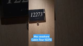 MSC Seashore Cabin 12273 Balcony View Deck 12 #mscseashore #balconycabin #cruise #cruiseship #travel