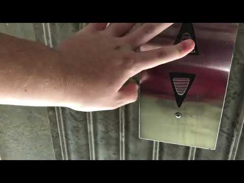 ORIGINAL WESTINGHOUSE TRACTION ELEVATORS WITH TRIANGLE BUTTONS!!