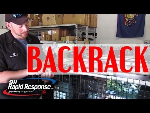 Lightbar mount on a Backrack  | Shop Tech Tuesday | 911RR
